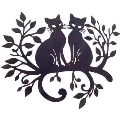 Beeldjes Signes Grimalt Kattenmuurdecoratie