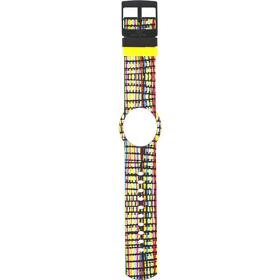 Swatch Plastic - New Pop - PN APNB400 PNB400 Crazypop Horlogeband