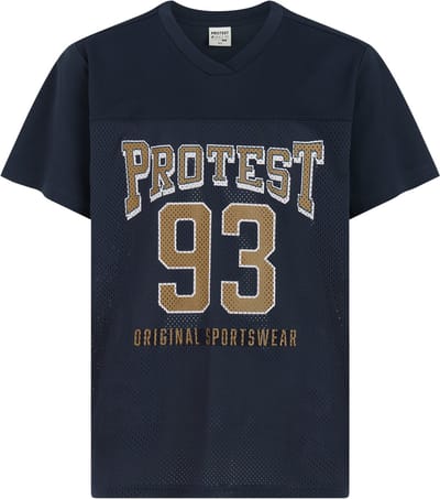 Protest PRTNiels JR - T-shirt Jongens - Korte mouwen - V hals - Groen