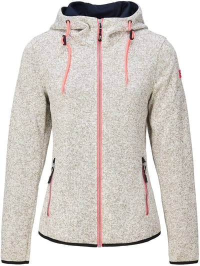 Nordberg Elise Dames Fleece Vest Lf02101-sr - Kleur Grijs - Maat 3XL