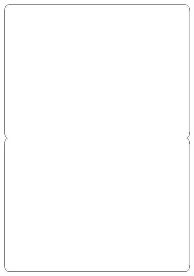 A4 etiketten 200 x 144 mm wit (100 vel)