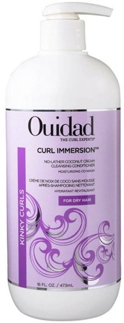 Curl Immersion No-Lather Coconut Cream Cleansing Conditioner 16oz