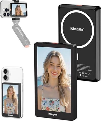 Magnetisch Selfie Monitor Scherm – 30FPS – Voor iPhone – Ideaal voor Vloggen & Live Stream