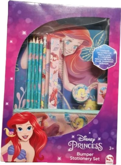 Disney Princess Ariel schoolset - Notitieboek - Kleurpotloden