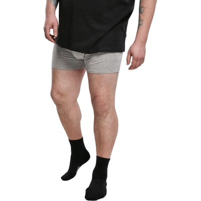 Urban Classics - 3Pack Boxershorts set - 6XL - Grijs/Groen