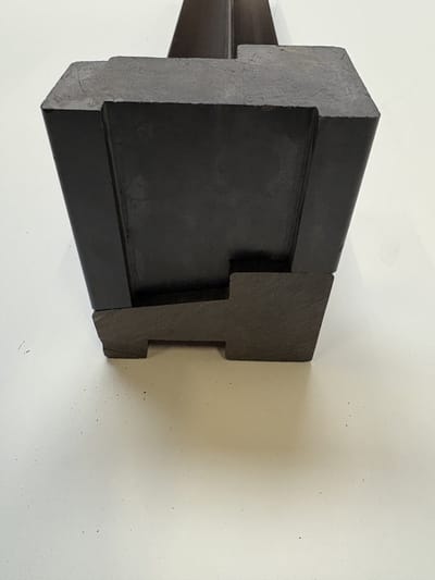 Kunststof onderdorpel | 120cm | inclusief kunststof neuten 100mm | Bevestigingsset | Buitendraaiend | kopmaat 66x110mm | Complete set | Kozijn renovatie | Nooit geen verrotte onderdorpel meer