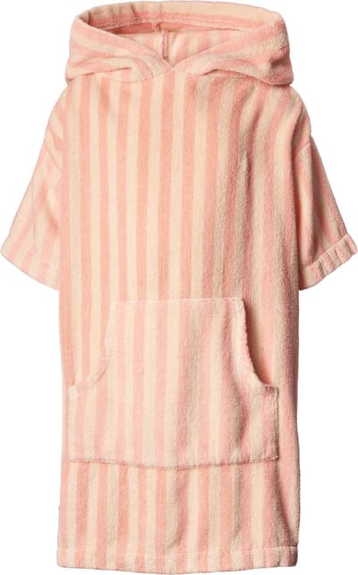 Bongusta Naram Kids Poncho Tropical rose & cream (roze & crème) - maat 8-10 jr