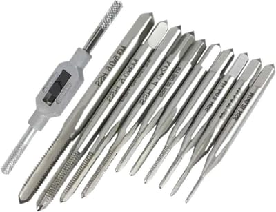 Tap Set - Draadsnijgereedschap - Fijn Boren - Hand en Machine - M1-M3.5 - Metaal