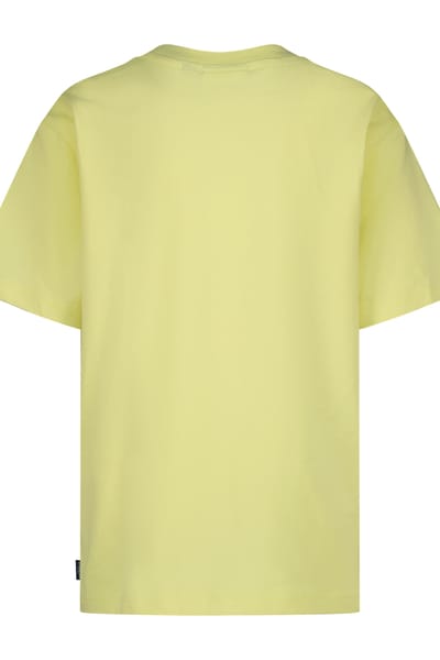 Vingino Boys T-shirt Basic Boxy T-shirt Pale Lime Yellow Size: 4 | T-shirts Outlet | Unisex | Geel
