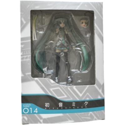 1 stuks Hatsune Miku Serie Anime 15cm Figuur Figma 014 Virtuele Zanger Schudt Bosui Schone Meisje Miku Actiepop Bureaublad Cadeau