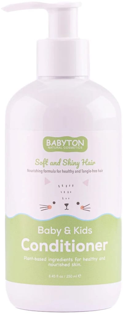 BABYTON - Natuurlijke Conditioner - Voedt het haar en maakt gemakkelijk doorkambaar - Voor baby en kinderen - 250ml