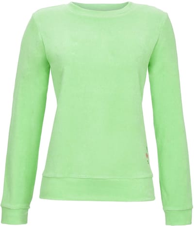Badstoffen pyjamashirt groen Ringella - Groen - Maat - 38
