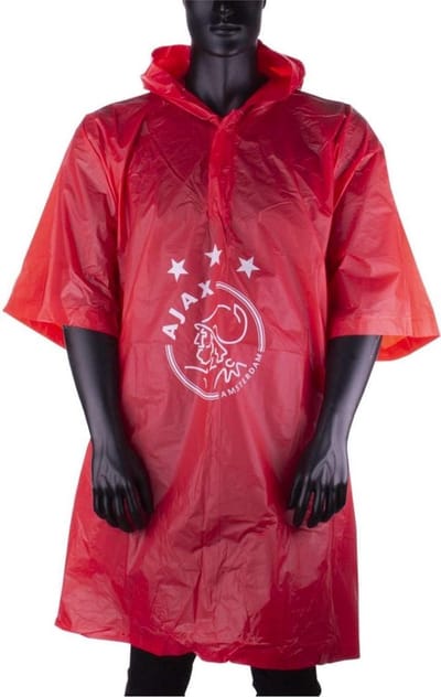 Ajax regenponcho voor kinderen regen poncho lengte 75cm