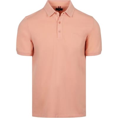 Polo Shirt Korte Mouw State Of Art Poloshirt Piqué Coral