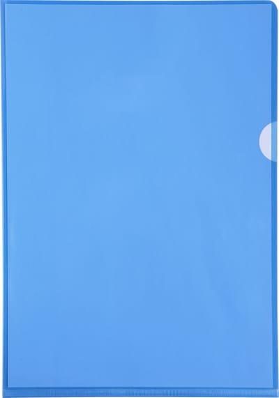 Exacompta Pak van 100 L mappen - gladde PVC 13/100e - A4 - Geassorteerd - 661200E