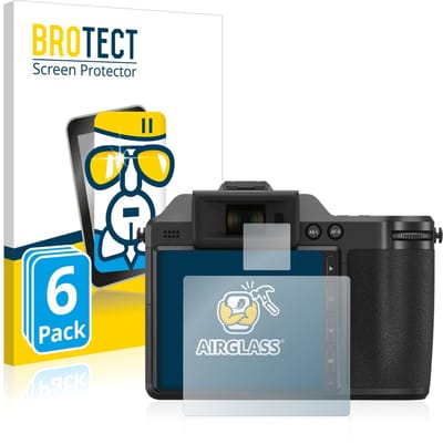 Screenprotector 6 Stuks voor Hasselblad X2D 100C Beschermglas transparant