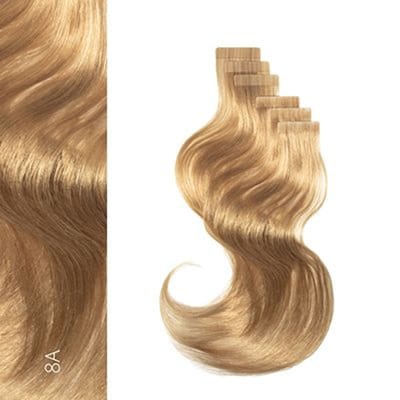 Balmain Easy Invisible Tape Human Hair - 6pcs - #8A 40cm