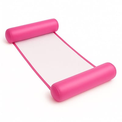 Dicadore - Waterhangmat - Luchtbed Zwembad - Luchtmatras opblaasbaar - Roze - Zwembad/Strand - Waterspeelgoed - Vakantie