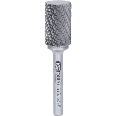KS Tools 515.3226 Freesstift Hardmetaal Lengte 70 mm Afmeting, Ø 6 mm Werklengte 40 mm Schachtdiameter 6.0 mm