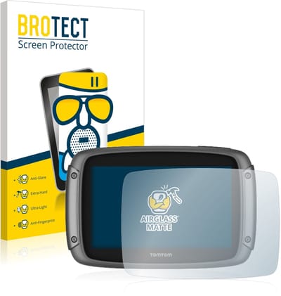 BROTECT - Screenprotector voor TomTom Rider 50 - Folie Beschermfolie Beschermglas matte