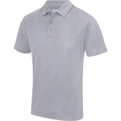 Just Cool - Cool Polo - Heather Grey (Solid) maat M