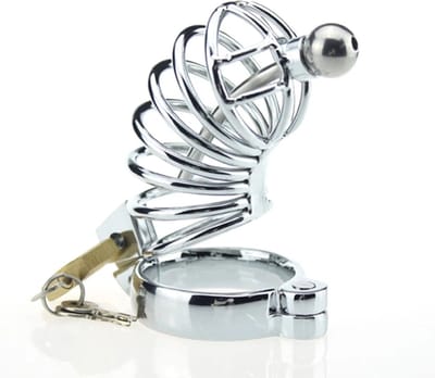 Chasity Cage - Peniskooi - Cock - Kuisheidskooi voor Mannen - Metaal - Hangslot - One size