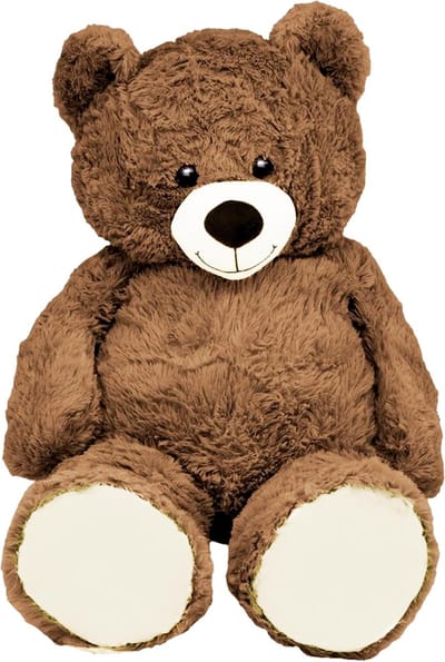 XL Knuffel Beer Bruin - Teddybeer - Knuffels - Pluche Beer - 50cm Hoge Kwaliteit Knuffeldier - Teddybear Groot - Knuffelbeer