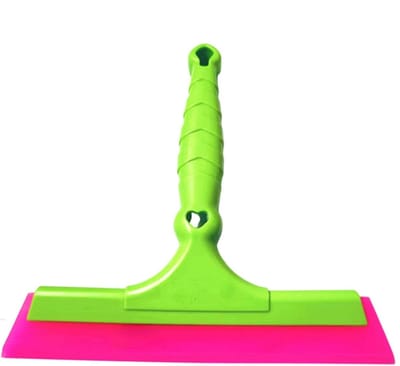 Raamreiniger - Glaswisser - Streeploos Schoonmaken - Ergonomische Handgreep - Compact Ontwerp - Groen