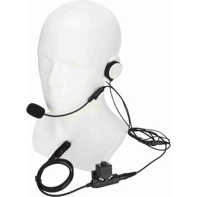 Motorhelm Headset Professionele 7.1mm Helm Koptelefoon met U94 PTT voor MOTOROLA XiR P6600