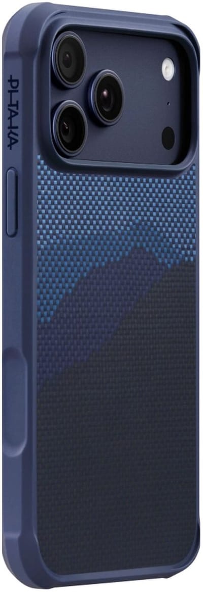 PITAKA Cairn - Hoesje Geschikt voor Apple iPhone 17 Pro - Compatibel met MagSafe - Aramidevezel 600D - MIL-STD-810H - Back Cover Horizon