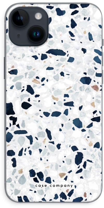 Case Company® - Hoesje geschikt voor iPhone 14 Plus hoesje - Terrazzo N°1 - Soft Cover Telefoonhoesje - Bescherming aan alle Kanten en Schermrand