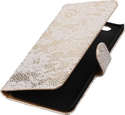 Huawei Nexus 6P - Lace Wit Booktype Wallet Hoesje