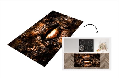 Keukenloper - Loper keuken - Verf - Lippen - Vrouw - 120x60 cm - Keukenloper vinyl