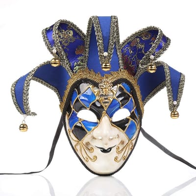 Dailygoods- Venetiaans Masker Lichtgewicht - Uniseks - Prachtig Ontwerp - Retro - Feestmasker - Perfecte Pasvorm - Comfortabel voor Lange Duren