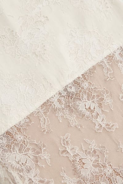 EDITED Sharon Skirt Rokken Dames - Creme - Maat 34
