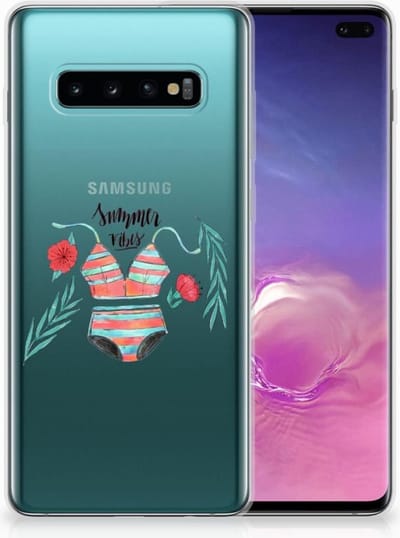 Samsung Galaxy S10 Plus Telefoonhoesje met Naam Boho Summer