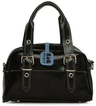 Bagmori Schoudertas Tas met riem en contrasterende stiksels