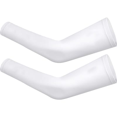 Paar UV Bescherming Mouw Zon Manchet Ademend Zomer Buiten Arm Koeling Man Vrouw Rijden Wit Upgrade XL white