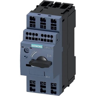 Siemens 3RV2011-4AA25 Vermogensschakelaar 1 stuk(s) Instelbereik (stroomsterkte): 10 - 16 A Schakelspanning (max.): 690 V/AC (b x h x d) 45 x 106 x 97