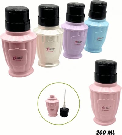 Guardian Beauty Vloeistof Pompje - Dispenserfles - Lege Pomp - Refillable - 200ml - Roze