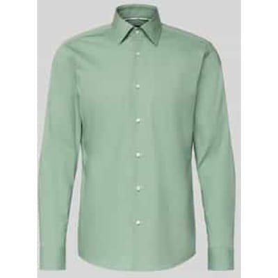 Slim Fit businesshemd van katoenmix model 'H-HANK-KENT'