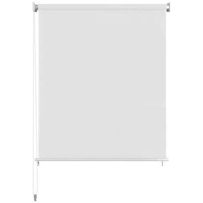 vidaXL Rolgordijn voor buiten 165(B)x140(H) cm wit