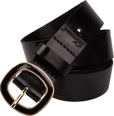 Legend Dames - Leren riem - Zwart - 80cm