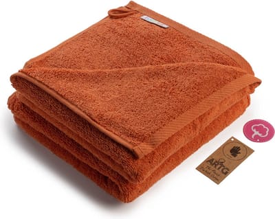 ARTG® Towelzz - AR035 - Handdoekset - 100% Katoen - 50 x 100 cm - Kaneelbruin - Cinnamon - Set 5 stuks