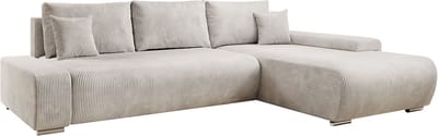 Sofa Iseo - Rechts - Met slaapfunctie - Beige