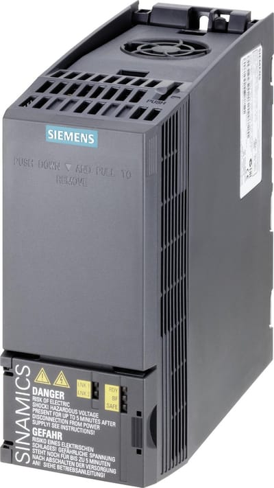 Siemens Sinamics g120c rated power 1.1kw 3ac380-480v +10/-20% 47-63hz intergrated filter class a 6sl3210-1ke13-2af2