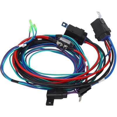 Bedradingsboom voor Kantel- en Trimunit 7014G Stevige Stabiele Jack Plate Bedradingsboom voor PL‑65 PT‑130 PT‑35 blue