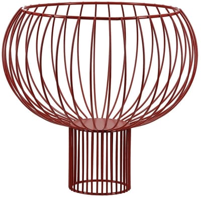 Design fruitschaal in rood – stijlvol & luchtig