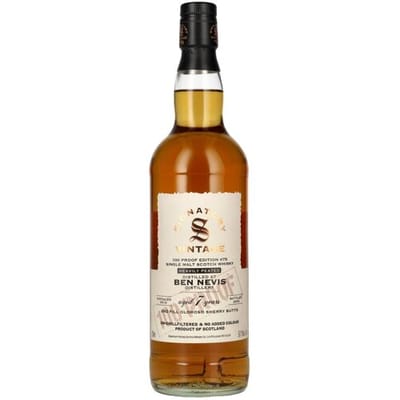 Ondertekenaar Vintage Signatory Vintage 100 Proof Edition BEN NEVIS 7 Years Old Heavily Peated #75 2019 57,1% Vol. 0,7l