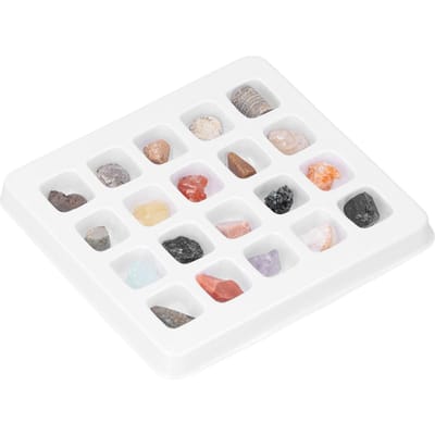 20 Soorten Kristal Edelstenen Ornament Kleurrijke Genezende Chakra Edelstenen voor Kinderen Leraar Verzamelaar